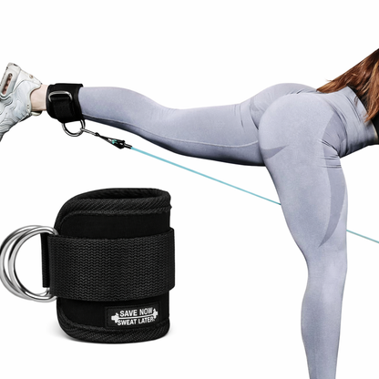 Ankle Strap Ayak Bilek Kayışı – Ev ve Spor Salonu için Fitness Çekiş Aparatı Oktoria