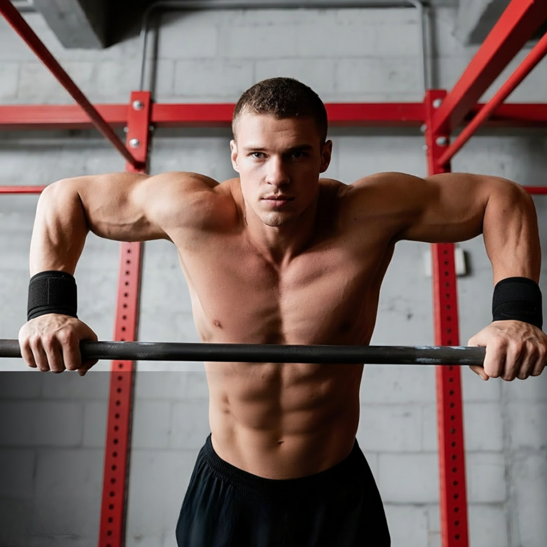 Bilekli Fitness Strap Ağırlık Kayışı – Lifting Straps, Deadlift & Çekiş Egzersizleri İçin Bilek Destekli Halter Kayışı (Siyah) Oktoria