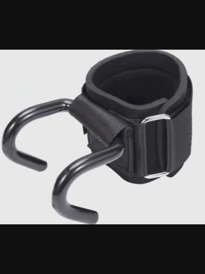 Kancalı Fitness Bileklik (2’li) – Ağırlık Kaldırma Kayışı